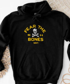 Fear The Bones Navy T-Shirts