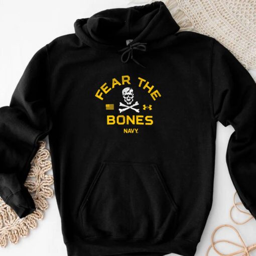 Fear The Bones Navy T-Shirts