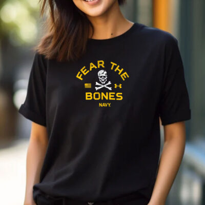 Fear The Bones Navy T-Shirts