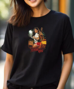 Felissa Rose Happy Camper Ladies T-Shirt 2024