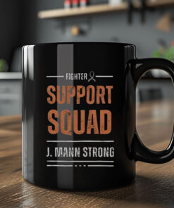 Fighter Support Squad J Mann Strong Mug Coffee