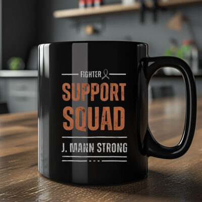 Fighter Support Squad J Mann Strong Mug Coffee