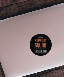 Fighter Support Squad J Mann Strong Stickers