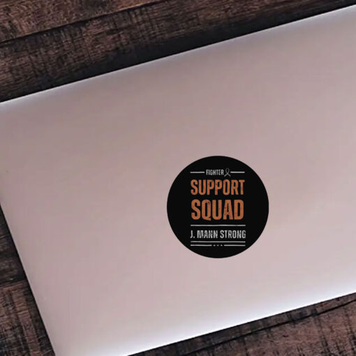 Fighter Support Squad J Mann Strong Stickers