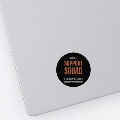 Fighter Support Squad J Mann Strong Stickers