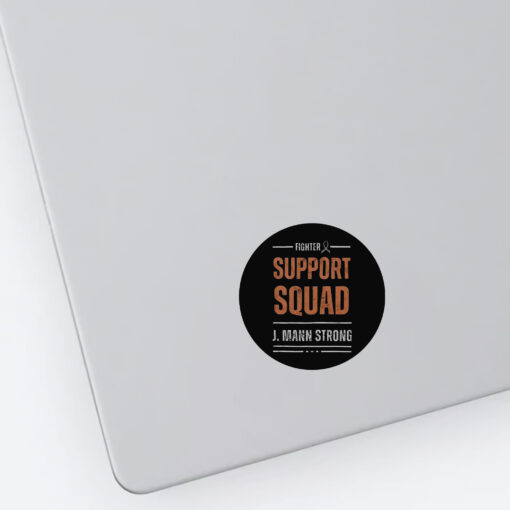 Fighter Support Squad J Mann Strong Stickers