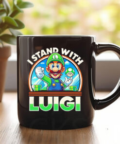 Free Luigi I stand with Luigi Mug Coffee