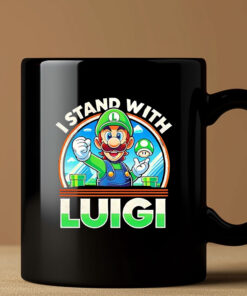 Free Luigi I stand with Luigi Mug Coffee