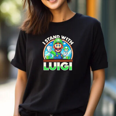 Free Luigi I stand with Luigi T-shirts