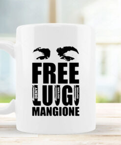 Free Luigi Mangione Deny Defend Depose ‬Mug Coffee