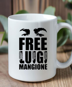 Free Luigi Mangione Deny Defend Depose ‬Mug Coffee