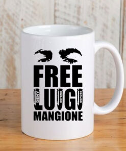 Free Luigi Mangione Deny Defend Depose ‬Mug Coffee