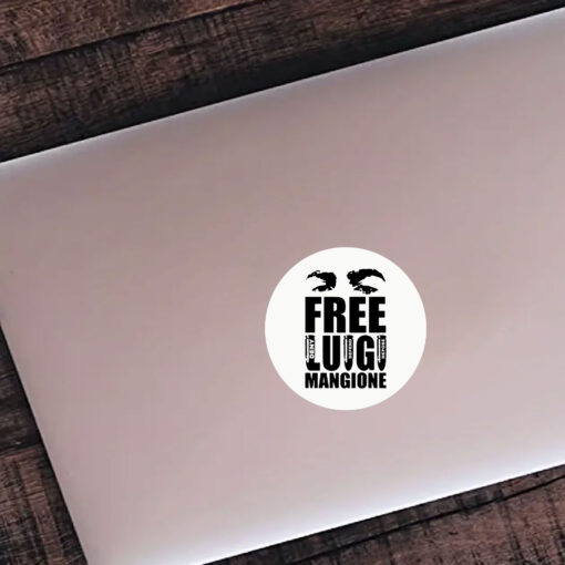 Free Luigi Mangione Deny Defend Depose ‬Stickers