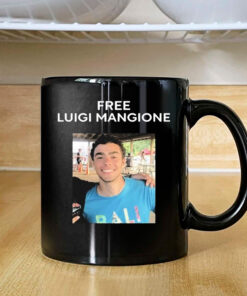 Free Luigi Mangione Face Mug