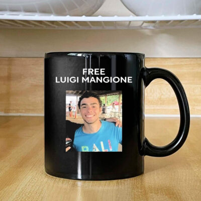 Free Luigi Mangione Face Mug