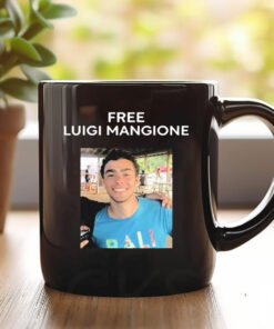 Free Luigi Mangione Face Mug1