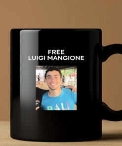 Free Luigi Mangione Face Mug33