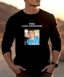 Free Luigi Mangione Face T-shirt2