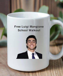 Free Luigi Mangione School Walkout Mug1