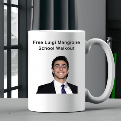 Free Luigi Mangione School Walkout Mug2