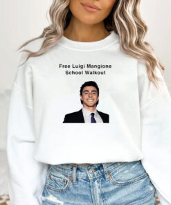 Free Luigi Mangione School Walkout T-Shirts 2024