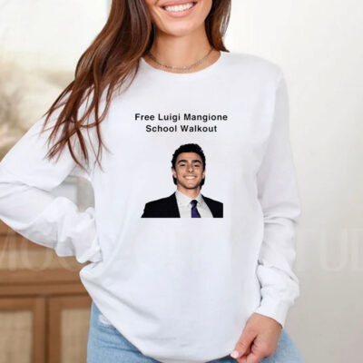 Free Luigi Mangione School Walkout T-Shirts 2024