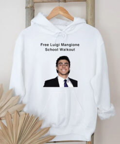 Free Luigi Mangione School Walkout T-shirtv