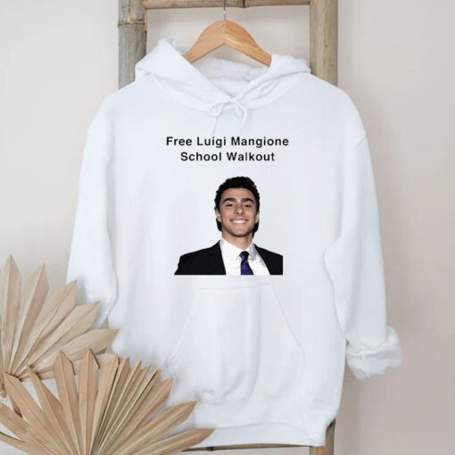 Free Luigi Mangione School Walkout T-shirtv