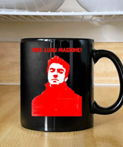 Free Luigi Mangione red Mug Coffee