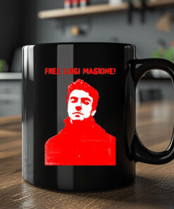 Free Luigi Mangione red Mug Coffee