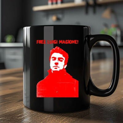 Free Luigi Mangione red Mug Coffee