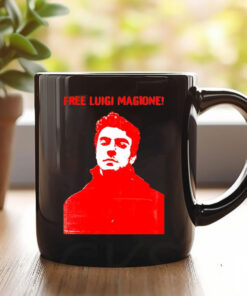 Free Luigi Mangione red Mug Coffee