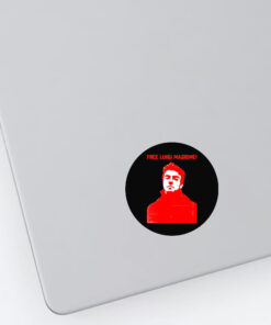 Free Luigi Mangione red Stickers