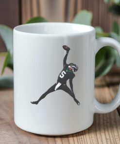 Garrett Wilson TD catch Jump Man Mug 20241