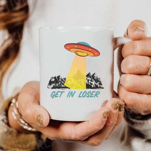 Get In Loser UFO Mug Coffee