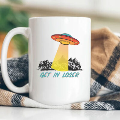 Get In Loser UFO Mug Coffee