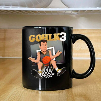 Gohlk3 Jack Gohlke Oakland Golden Grizzlies Mug 2024