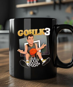 Gohlk3 Jack Gohlke Oakland Golden Grizzlies Mug 20242