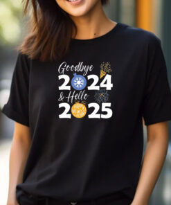 Goodbye 2024 Hello 2025 T-Shirts