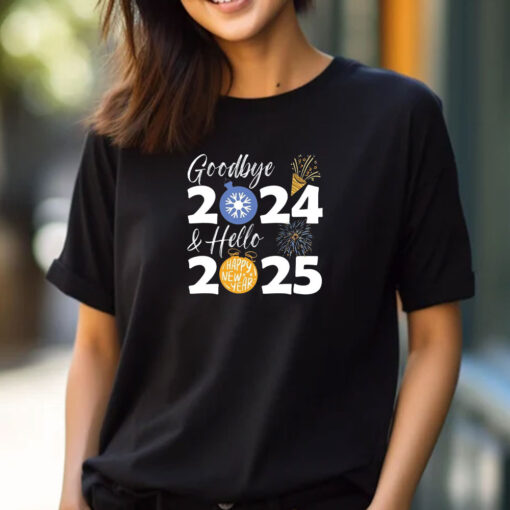 Goodbye 2024 Hello 2025 T-Shirts