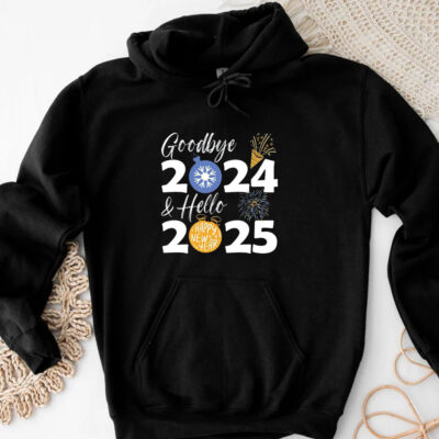 Goodbye 2024 Hello 2025 T-Shirts