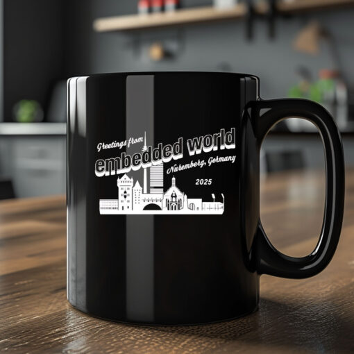 Greetings from Embedded World Nuremberg Germany 2025 Mug2