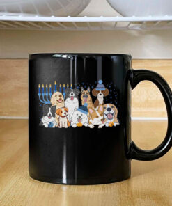 Hanukkah Dogs Mug Coffee