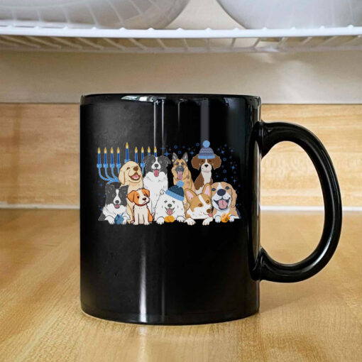 Hanukkah Dogs Mug Coffee