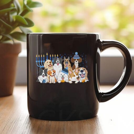 Hanukkah Dogs Mug Coffee