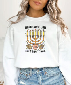 Hanukkah Tuah Light That Thing T-Shirts