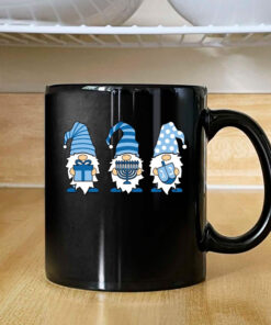 Happy Hanukkah Mug Coffee , Gnome Hanukkah