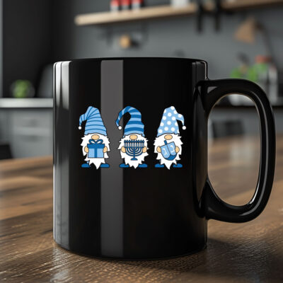 Happy Hanukkah Mug Coffee , Gnome Hanukkah