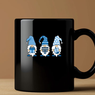 Happy Hanukkah Mug Coffee , Gnome Hanukkah