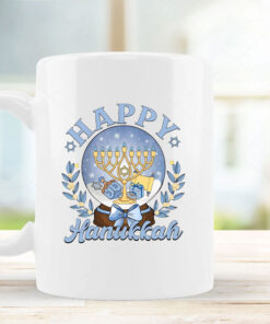 Happy Hanukkah Mug Coffee , Hanukkah Dinner